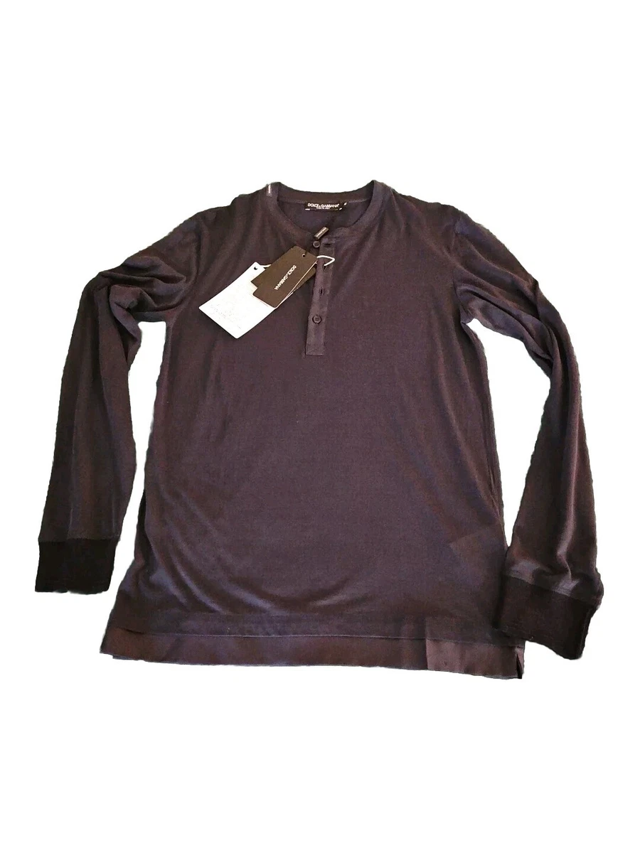Dolce&Gabbana Henley Casual Button-Down Shirts for Men for sale | eBay