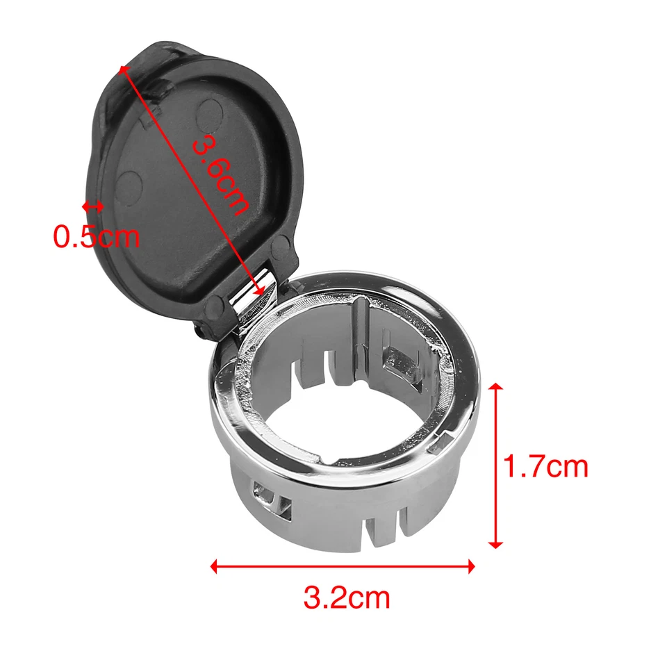 2pcs Power Outlet Cover For 2007-2013 GMC Sierra Chevrolet Suburban 20983936 - Image 2 of 4