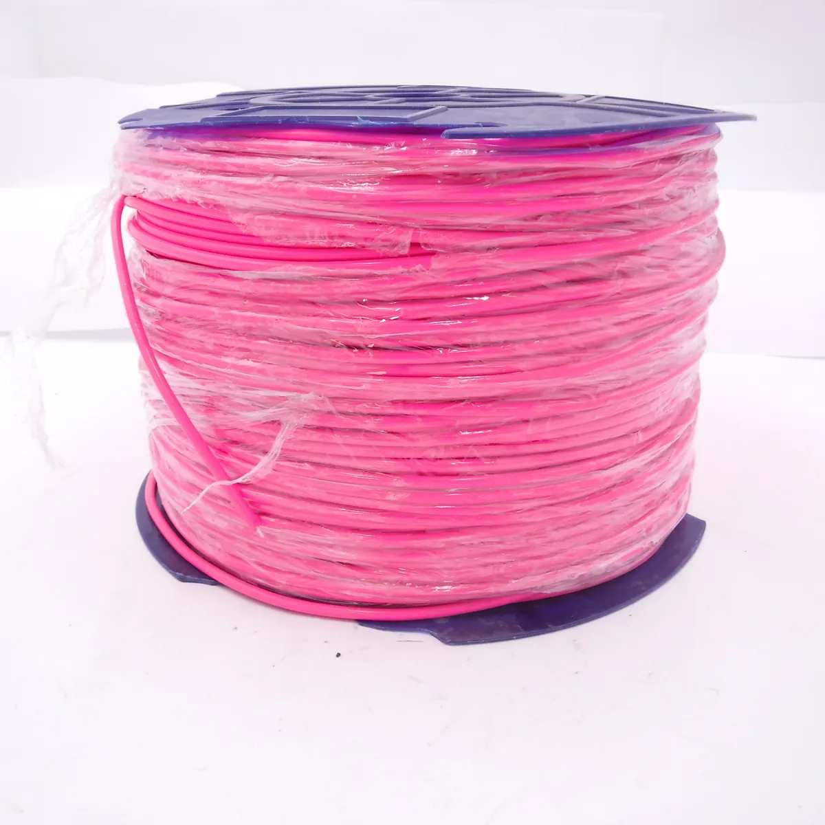 1000' Synthetic Rubber 5mm Solid Cord for Jewelry Making, Hobby, Craft Hot  Pink