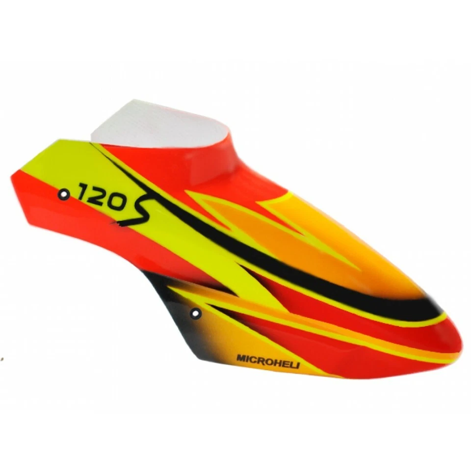 Microheli Airbrush Fiberglass Fallen Maple Canopy - BLADE 120 S / S2 - Image 2 of 4