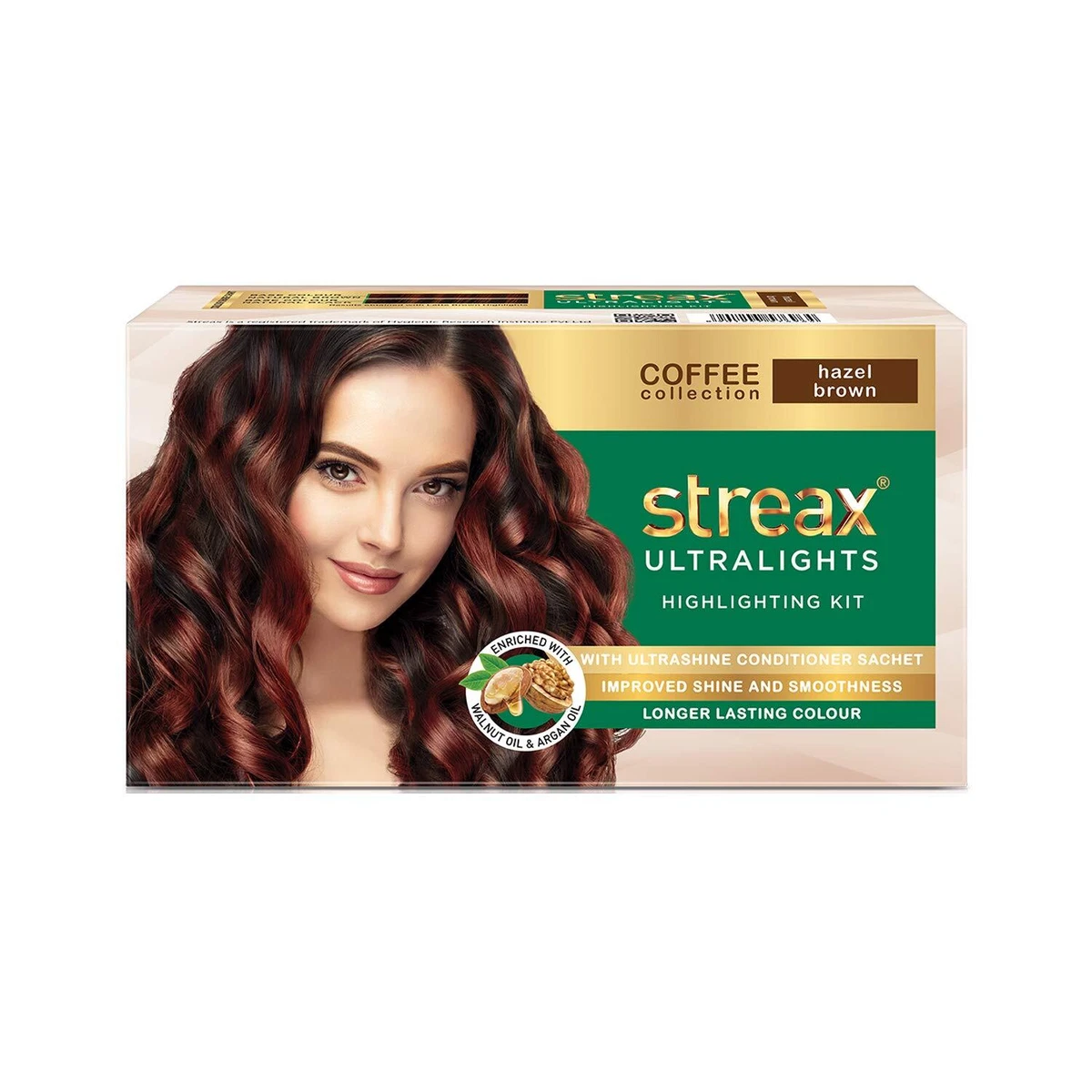 Streax Ultralight Highlighting Kit Coffee Collection Hazel Brown