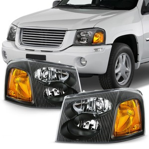 For GMC Envoy/Envoy XL/Envoy XUV OE Style Chrome Housing Headlight Lamp Assembly For GMC Envoy/Envoy XL/Envoy XUV OE Style Chrome Housing Headlight Lamp Assembly