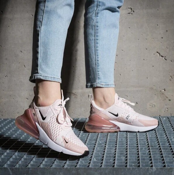 Nike Air Max 270 Light Soft Pink White Women's Shoes Sz 11 (AH6789-604) |  eBay