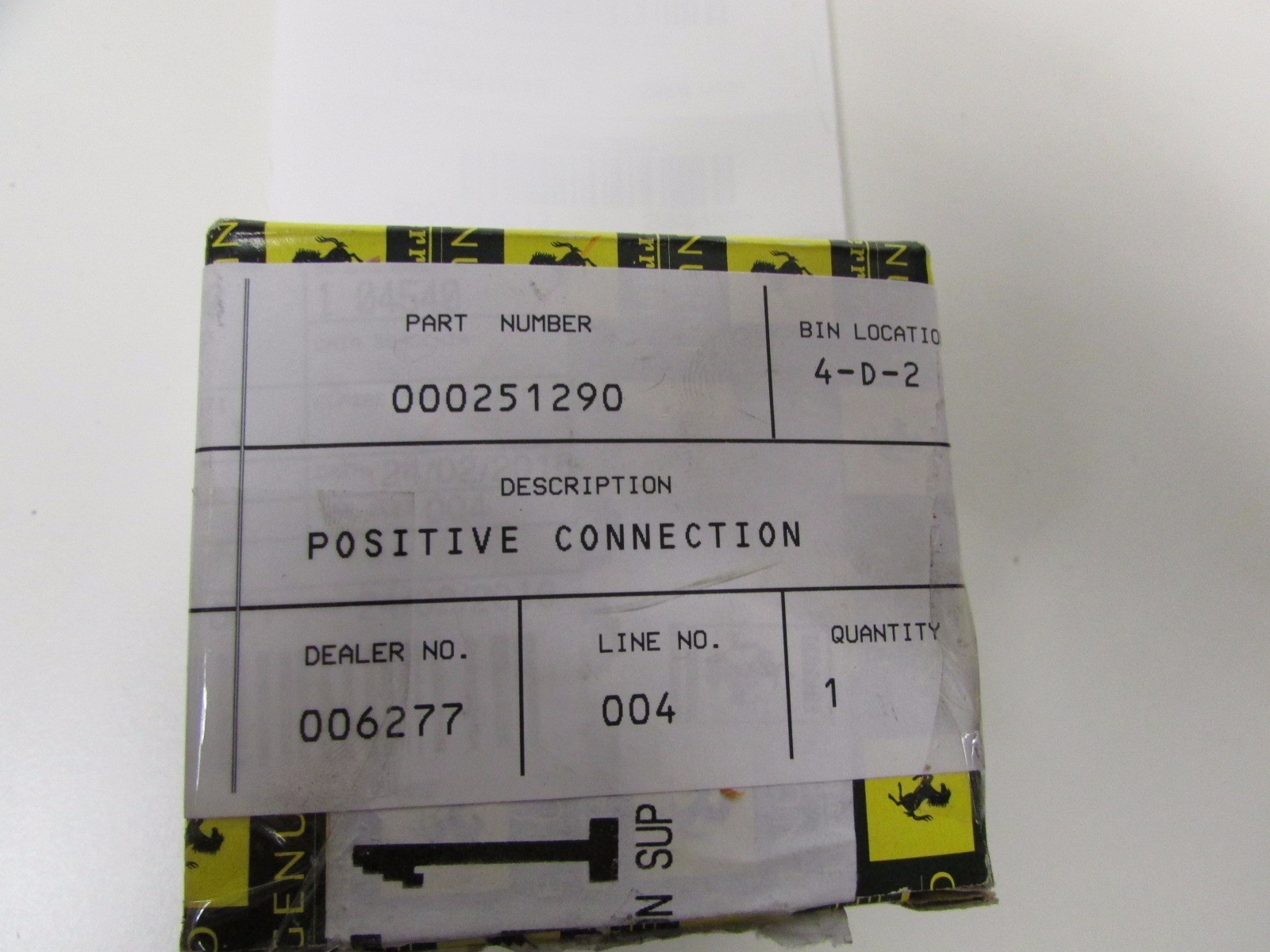 Ferrari California, Positive Battery Connection Pole, New, P/N 251290