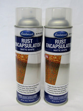 Eastwood Matte White Rust Encapsulator 15 Oz. Aerosol Spray Paint Lot Of 2 Eastwood Matte White Rust Encapsulator 15 Oz. Aerosol Spray Paint Lot Of 2