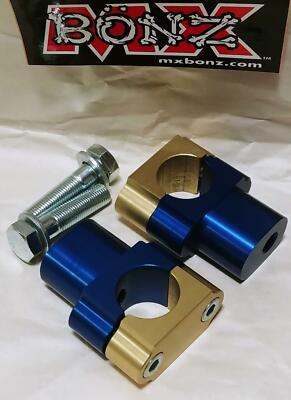 BAR MOUNTS YZ450F 2006-2013 WR450F YZ 450F MX BONZ HANDLEBAR CLAMPS 28mm 1-1/8''