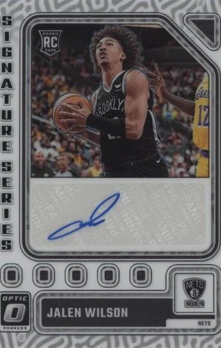 2023-24 Panini Donruss Optic - Jalen Wilson #SS-WLN