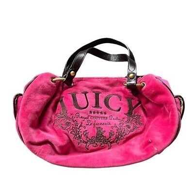 Juicy Couture | Bags | Juicy Couture Free Love Heritage Bowler Bag Hot Pink  | Poshmark