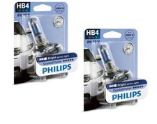 - Genuine- Philips Hb4 9005 Crystal Vision 4300k White Halogen Bulbs