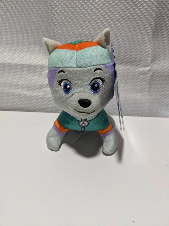 Paw Patrol 4 inch Mini Plush Pup New Sweetie Tracker Everest Cat Chase NWT - Image 3 of 4