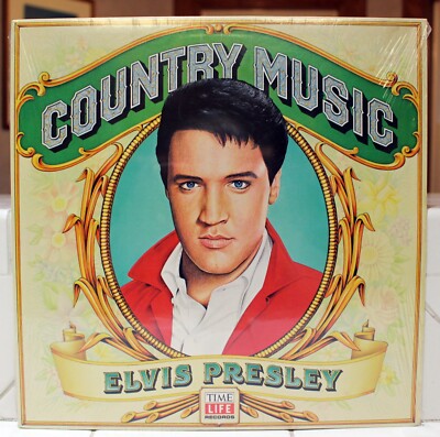 Rare Elvis Presley LP - Country Music - Time Life Records # STW-106 - SEALED
