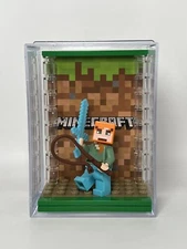 Collectible Force Pack Minifigure Display Case  For Lego Minecraft Alex