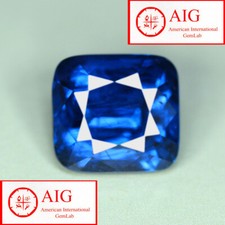 4.03 Cts AIG CERTIFIED 100  Natural Unheated COBALT Blue Spinel Srilanka