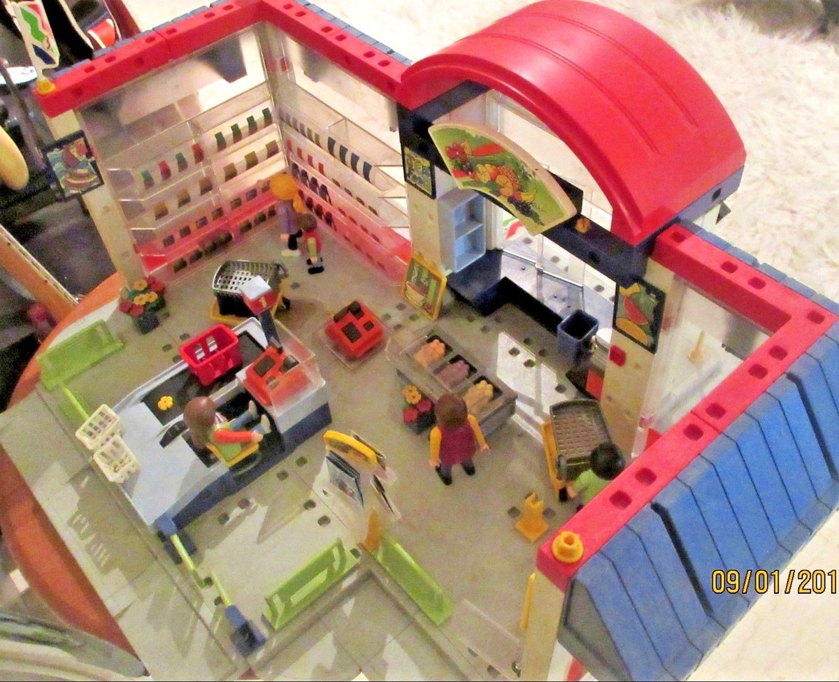 AMAZING VINTAGE PLAYMOBIL SUPERMARKET SET 3200