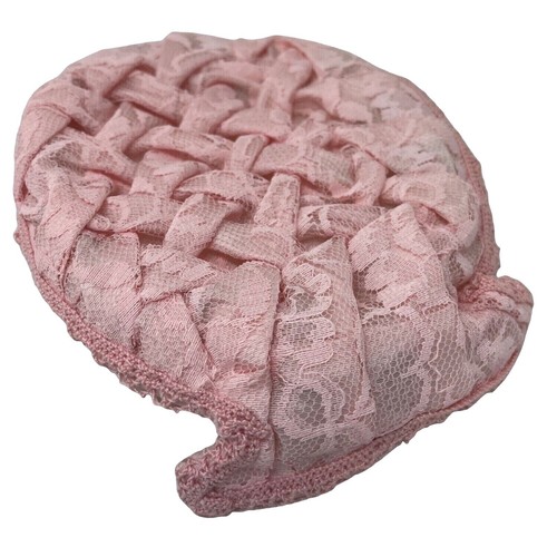 2Pcs Pink Fascinators Hat Clip for Tea Party with Lace  display picture 1