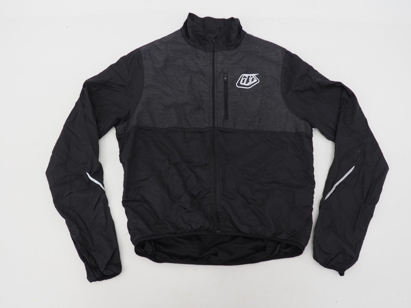 Troy Lee Designs Ace 2 Windbreaker Cycling Jacket Black Men's Size Small