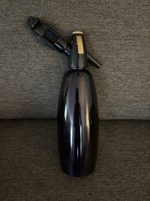 Vintage isi Syphon Bottle Austria 1000ml Cobalt Blue Glass 