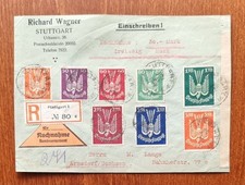 Briefstück einer Nachnahme vom 20.Okt.22 aus Stuttgart nach Arnsdorf