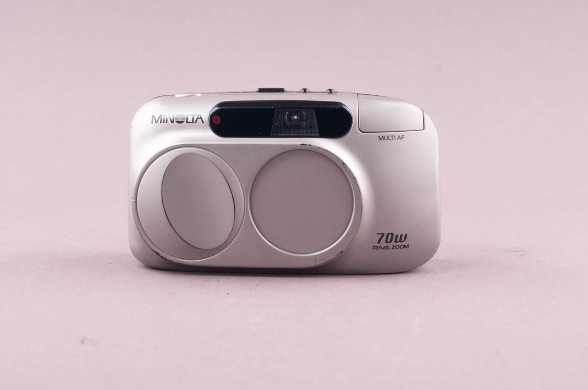 Minolta 70W Riva Zoom 35mm Point&Shoot Film Camera | eBay