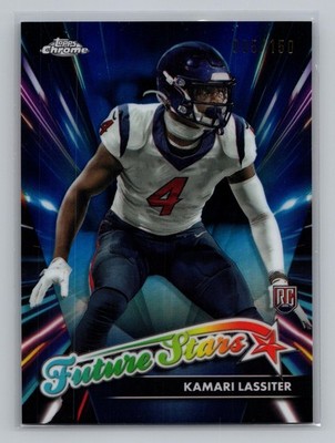 2024 Topps Chrome #FS-20 Kamari Lassiter Future Stars Blue Refractor /150