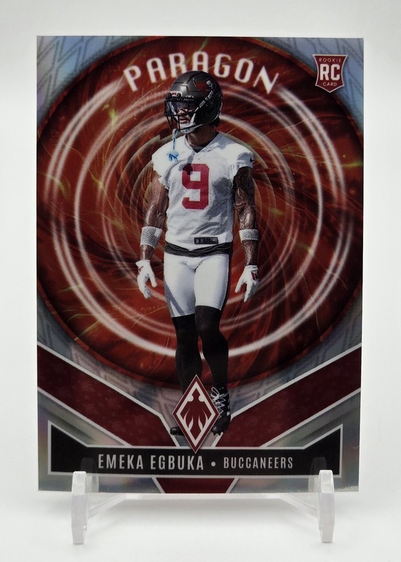 2025 Panini Phoenix - Emeka Egbuka #3 Rookie Paragon Tampa Bay Buccaneers