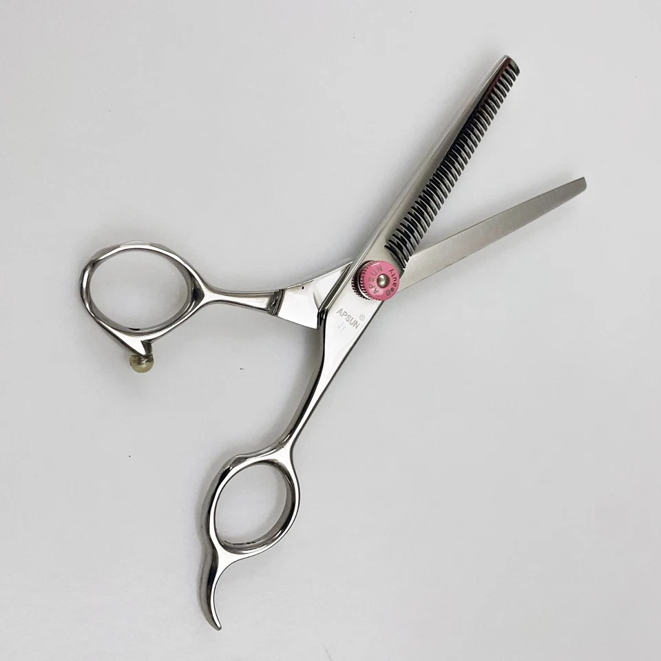 Professional Hair Thinning Scissors 6.0" T35 Japanese 440C Steel Barber Shears - Image 3 of 4
