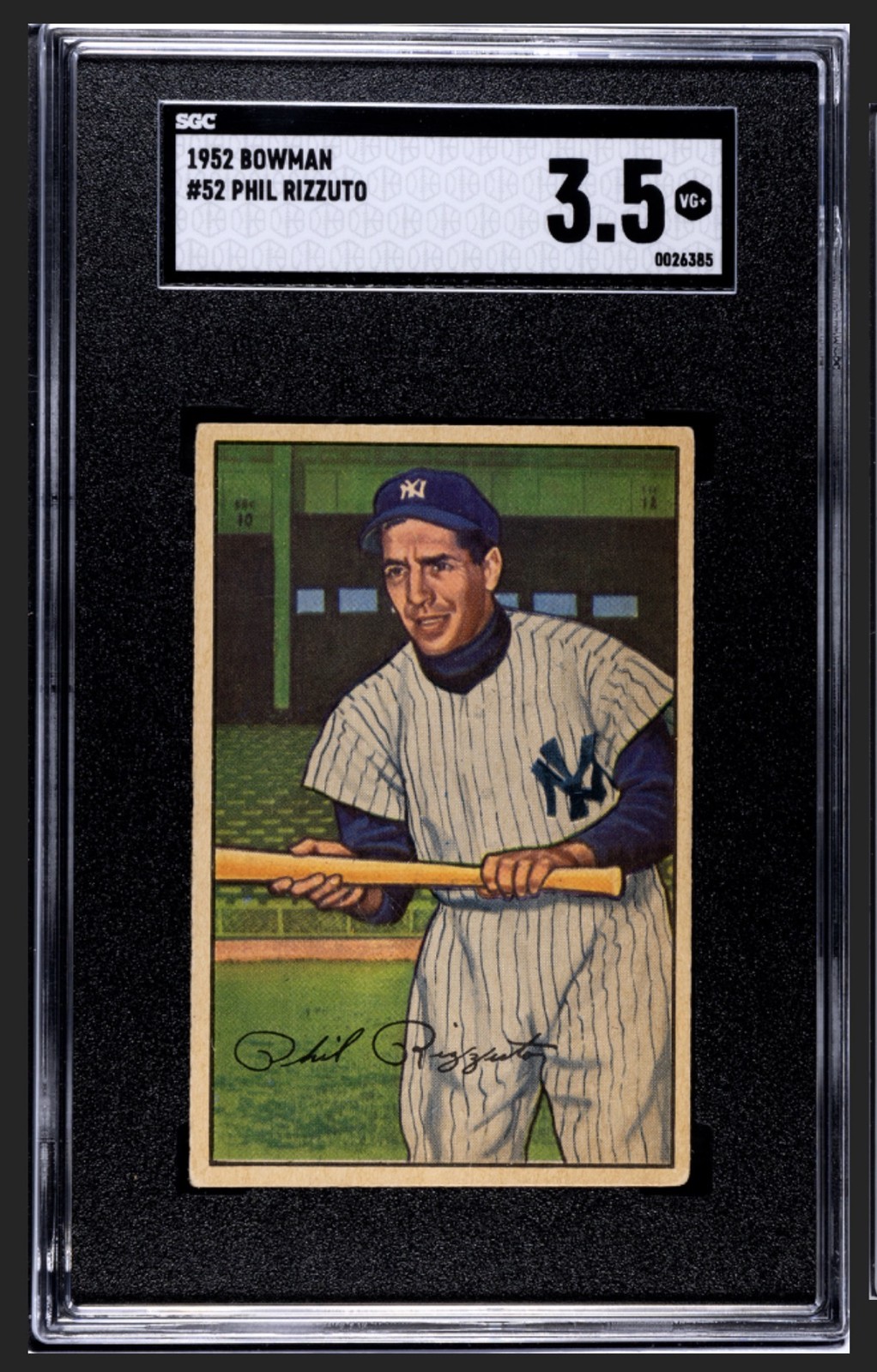 1952 Bowman - Phil Rizzuto #52 - SGC 3.5