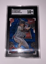 2023 Bowman’s Best Corbin Carroll Blue Refractor 84/150 SGC 10 Diamondbacks