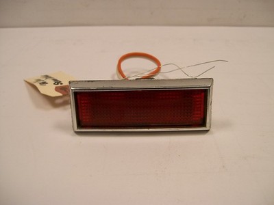 Genuine OEM 1986 Cadillac Deville Door Panel Courtesy Light Red Lenz Lens