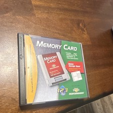Performance 123 Pages Memory Card for Nintendo 64 N64 w/ Bonus Storage Case