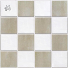 Adhesive tiles kitchen bathroom 3D parasol sticker wall PVC 10pcs