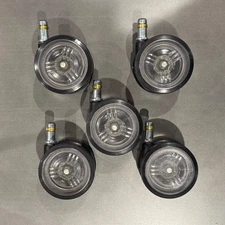 Herman Miller Authentic Translucent Casters  (Set of 5)