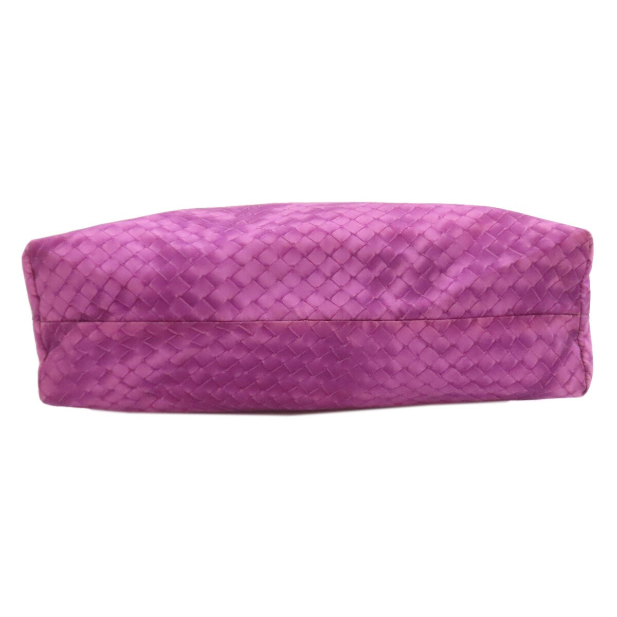 Bottega Veneta Intrecciato Tote Bag Nylon Purple 11 in deep Used thumbnail 4