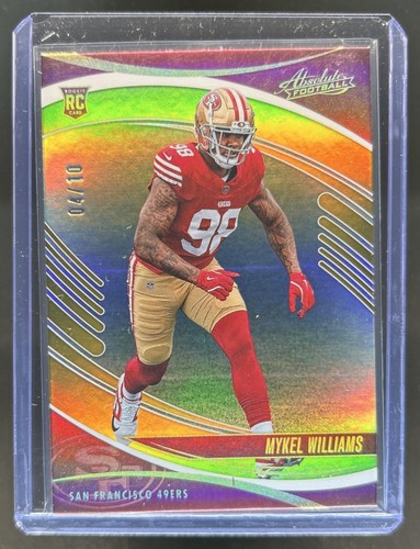 2025 Panini Absolute Mykel Williams Base (RAW)