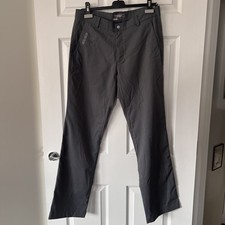 Nike Golf Trousers Tour Performance Dri-Fit 32W 32L Medium Lightweight Grey