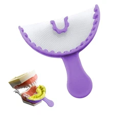 Dental Impression Bite Registration Triple Trays - Anterior(35 Pcs/Bag)