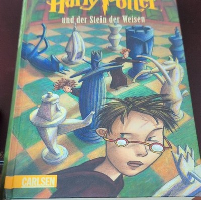 Carlsen Harry Potter Ser. Harry Potter und der Stein der Weisen Hardcover German