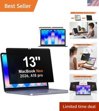 Magnetic Privacy Screen for MacBook Neo 13 Inch A18 Pro 2026, Matte Removable...