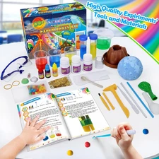 50+ Science Lab Experiments Kit for Kids, STEM Activities Educational Scienti...