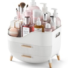 Makeup Organizer with Drawers,Skincare Organizer for Vanity,Storage Box with ...