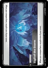 Sigil of the Storm-Uncommon - Foil - 287/298 - Origins - NM