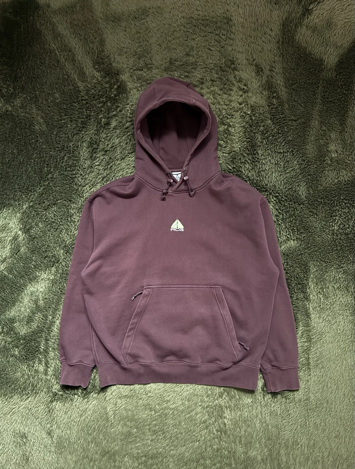 [L] Nike ACG Therma-FIT Fleece Pullover Hoodie Earth - Asia