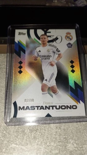 Topps Real Madrid Los Blancos 25/26 - Franco Mastantuono /10 !! - RC Rookie