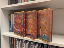 FairyLoot Signed: Queens Thief Trilogy Books ...