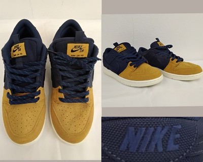 Nike SB Dunk Low Pro PRM Men's 8.5 Blue/Tan 90s Backpack #Z4842