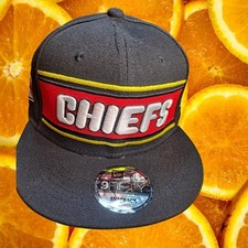 Kansas City Chiefs New Era 9FIFTY NFL Snapback Hat Cap, Football Fan Gear