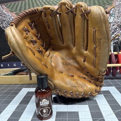 60s Rawlings GJ30 Wally Bunker Glove   Fresh Relace   Deep Pocket   Clean