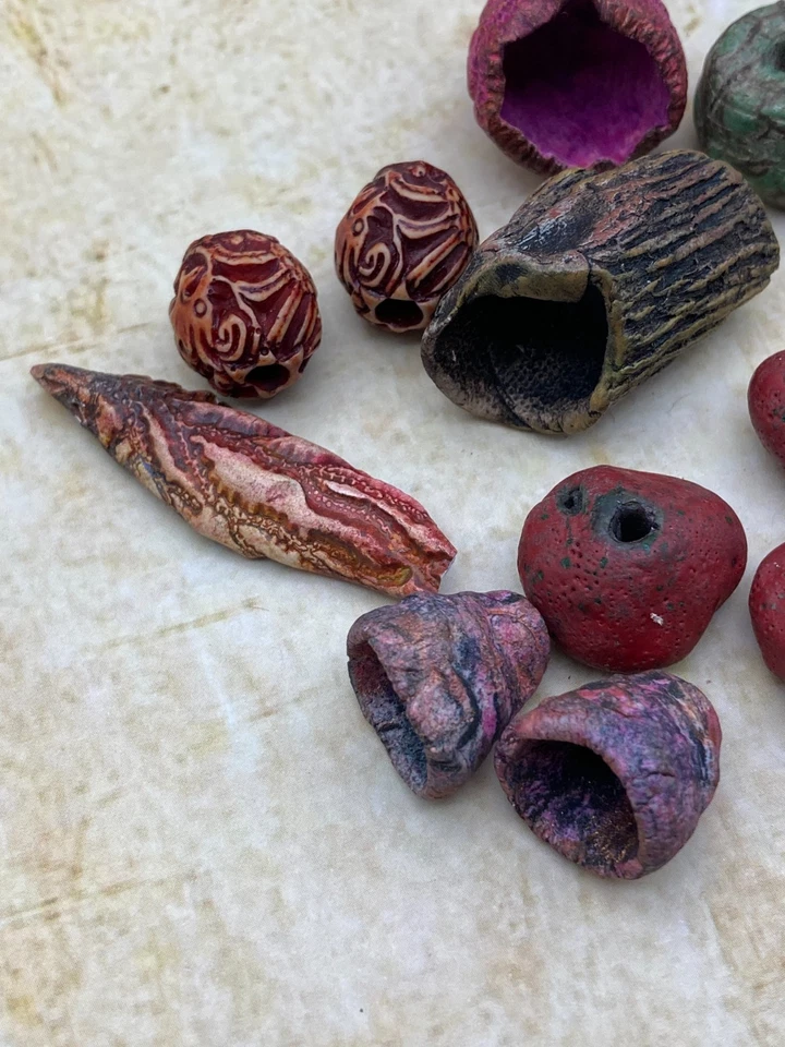 Surtido de cuentas artesanales Destash arcilla polimérica y más (18910) Foto 2 de 4