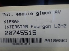 Moteur Nissan INTERSTAR