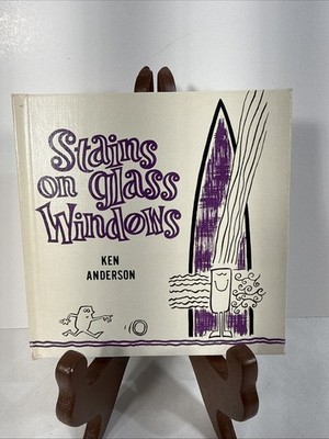 Ken Anderson: Stains on Glass Windows, Humorous Christian Poems. HC, 1969